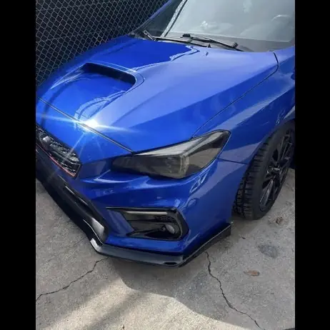 The same Subaru WRX after repair and refinishing