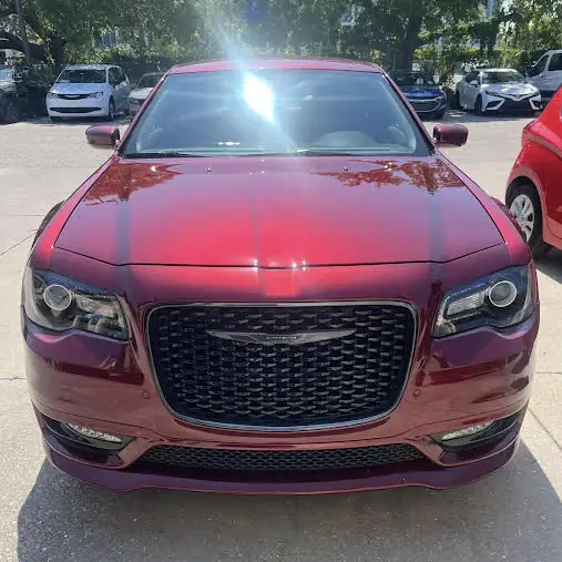 The same Chrysler 300 repaired and cleaned up